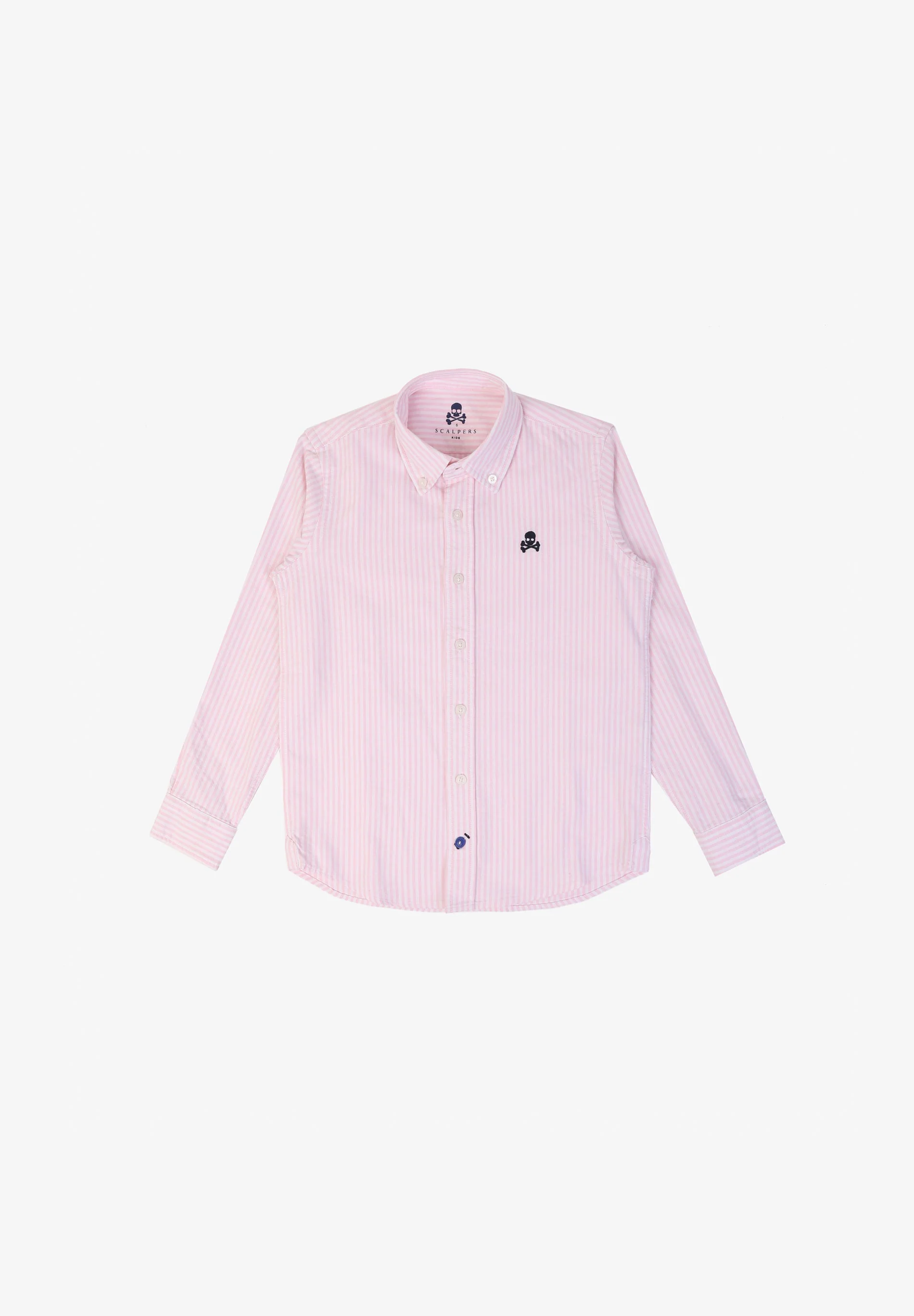 CAMISA DE RISCAS COM LOGO A CONTRASTAR - Image 5