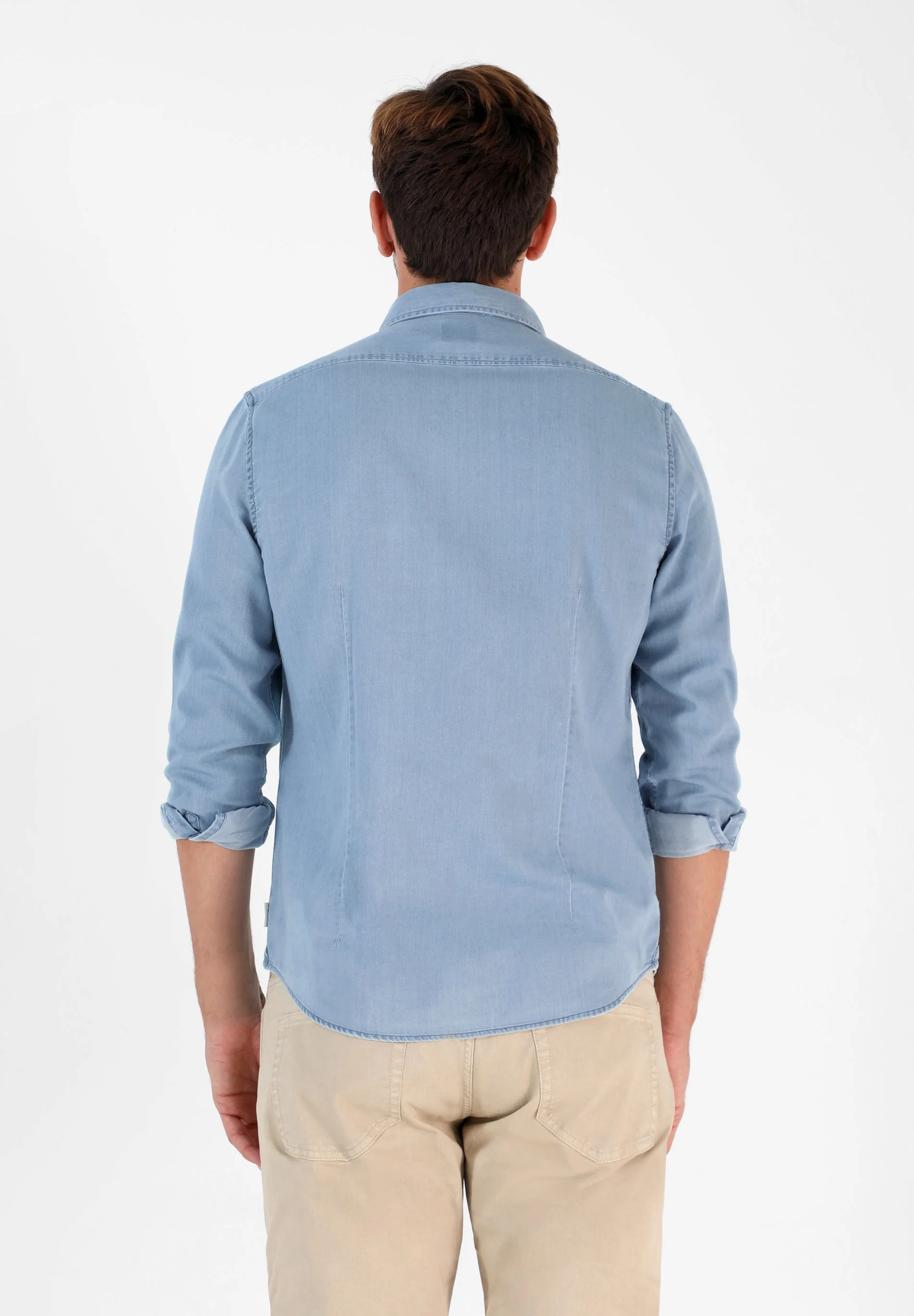 CAMISA DENIM BÁSICA - Image 3