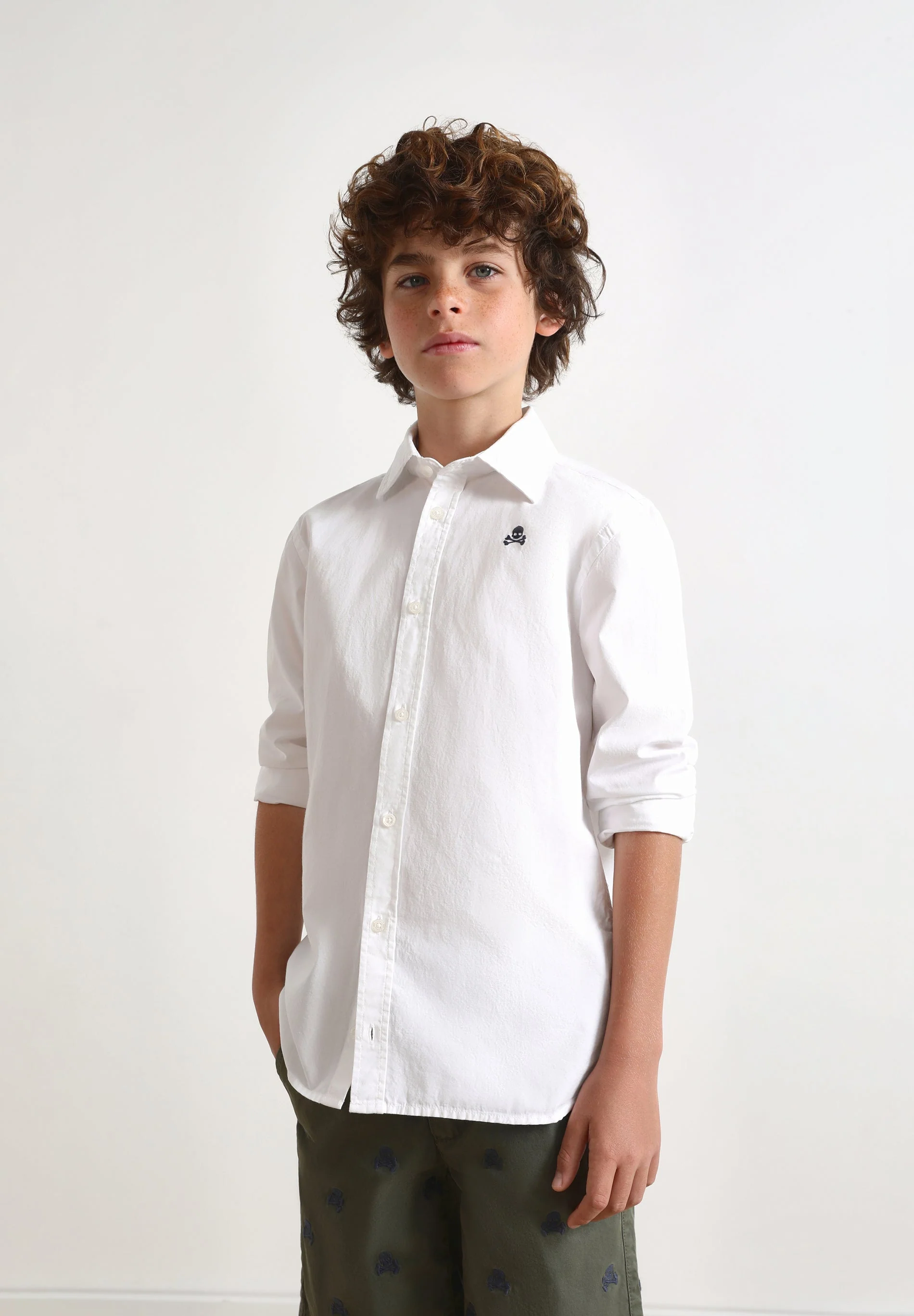 CAMISA CLÁSSICA COM SKULL - Image 3