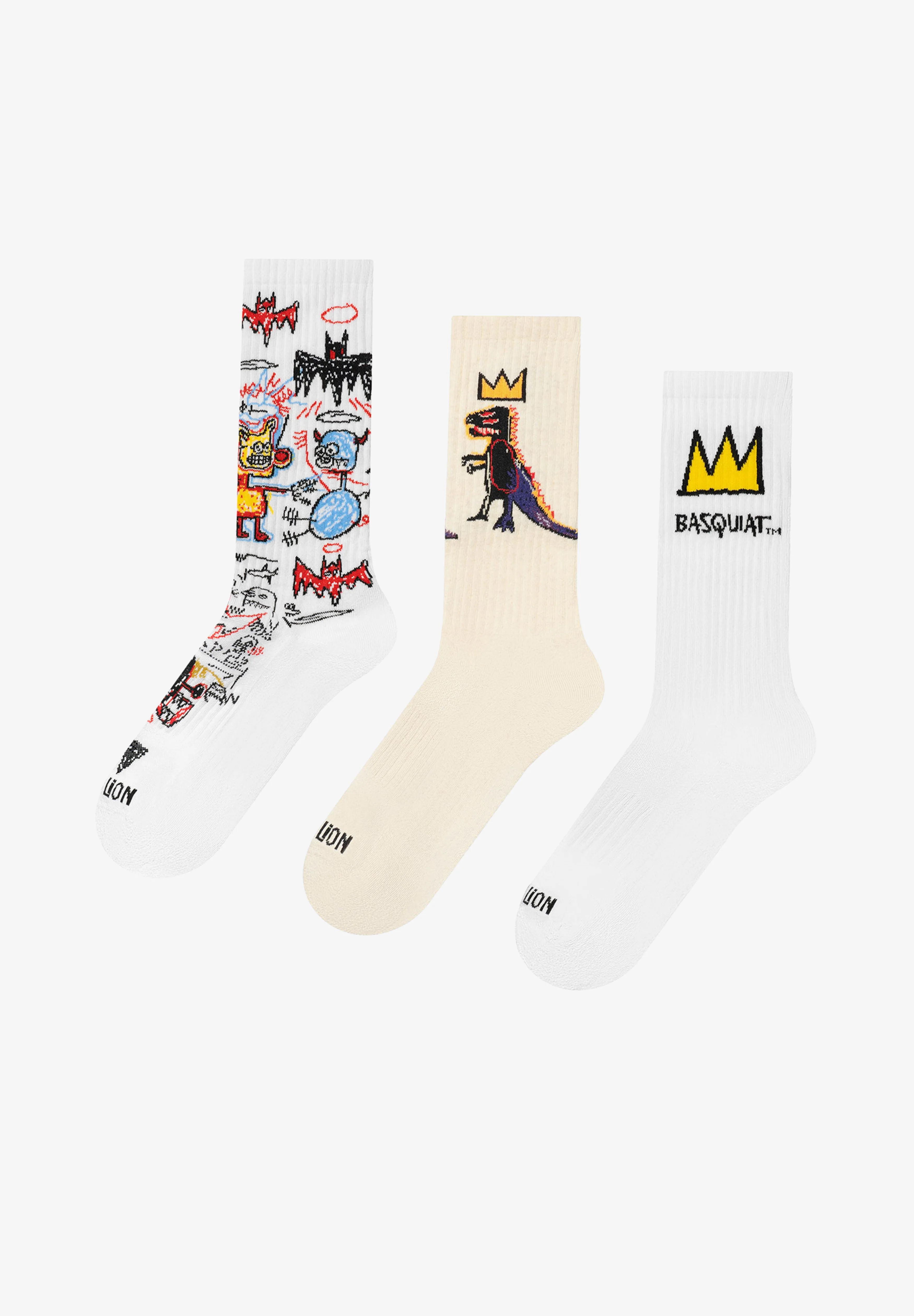 JIMMY LION | CALCETINES ATHLETIC BASQUIAT PACK - Image 3