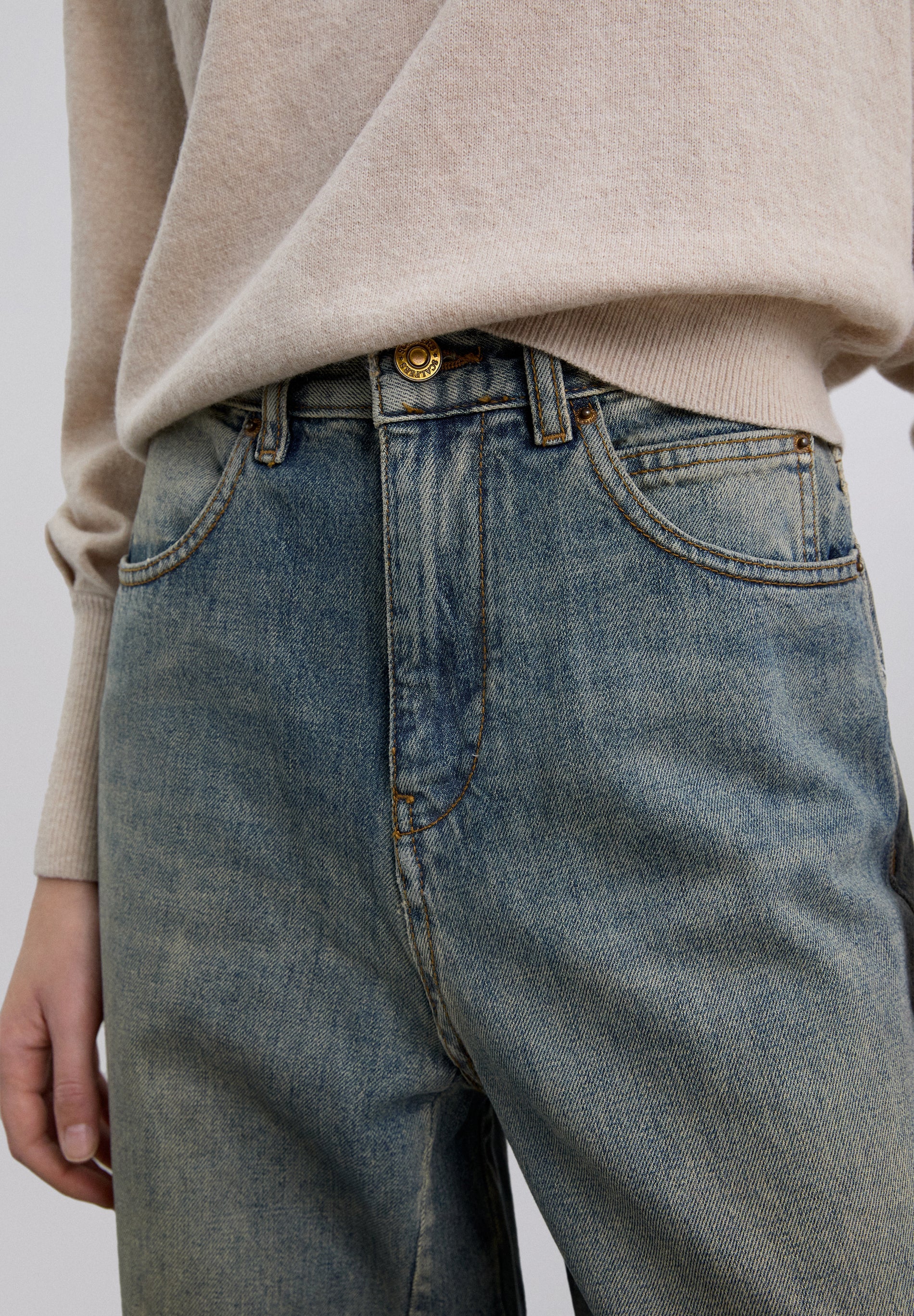 JEANS FULL LENGTH CINTURA SUBIDA - Image 3