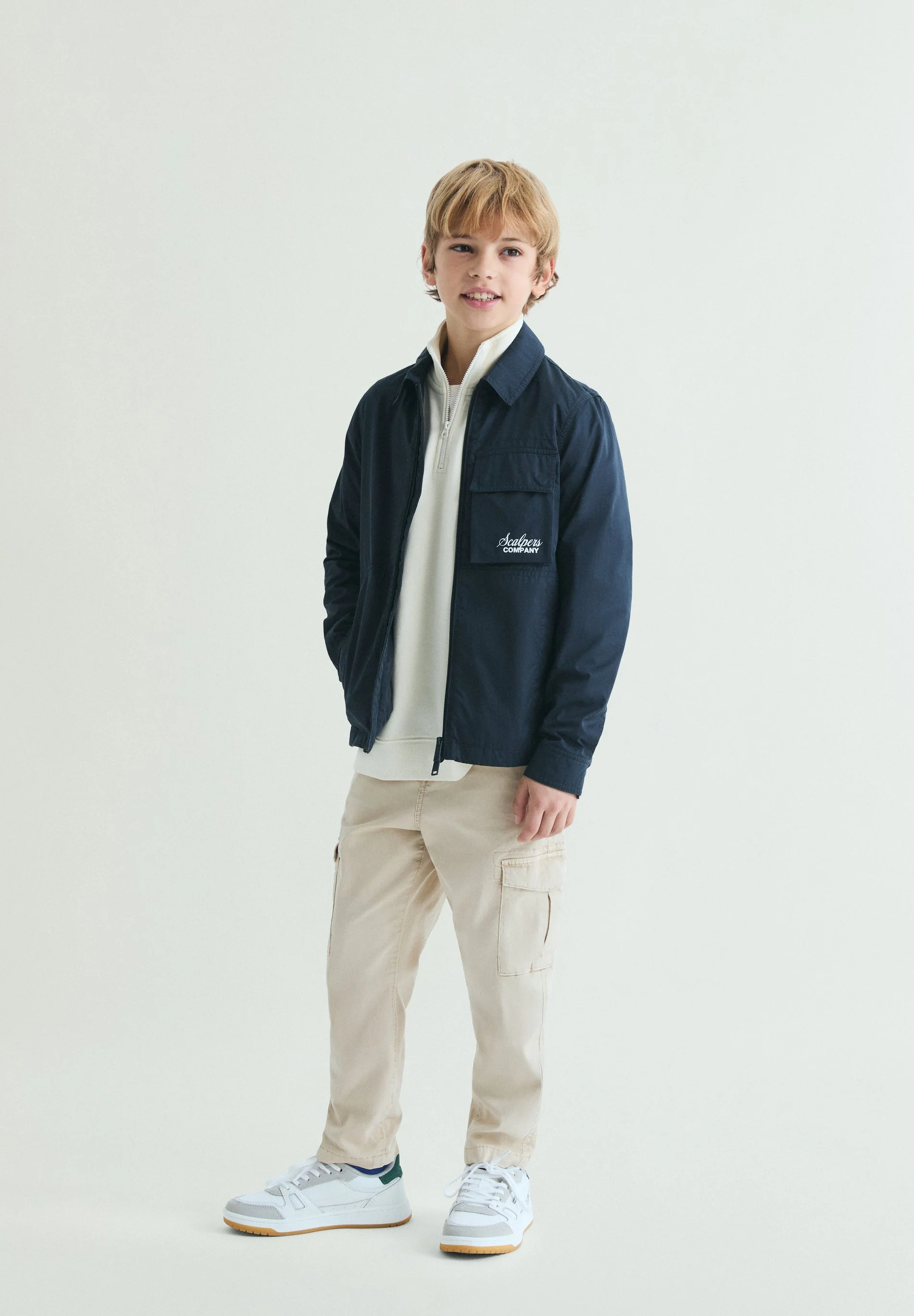 CARDIGAN NAVY COM BOLSO - Image 3