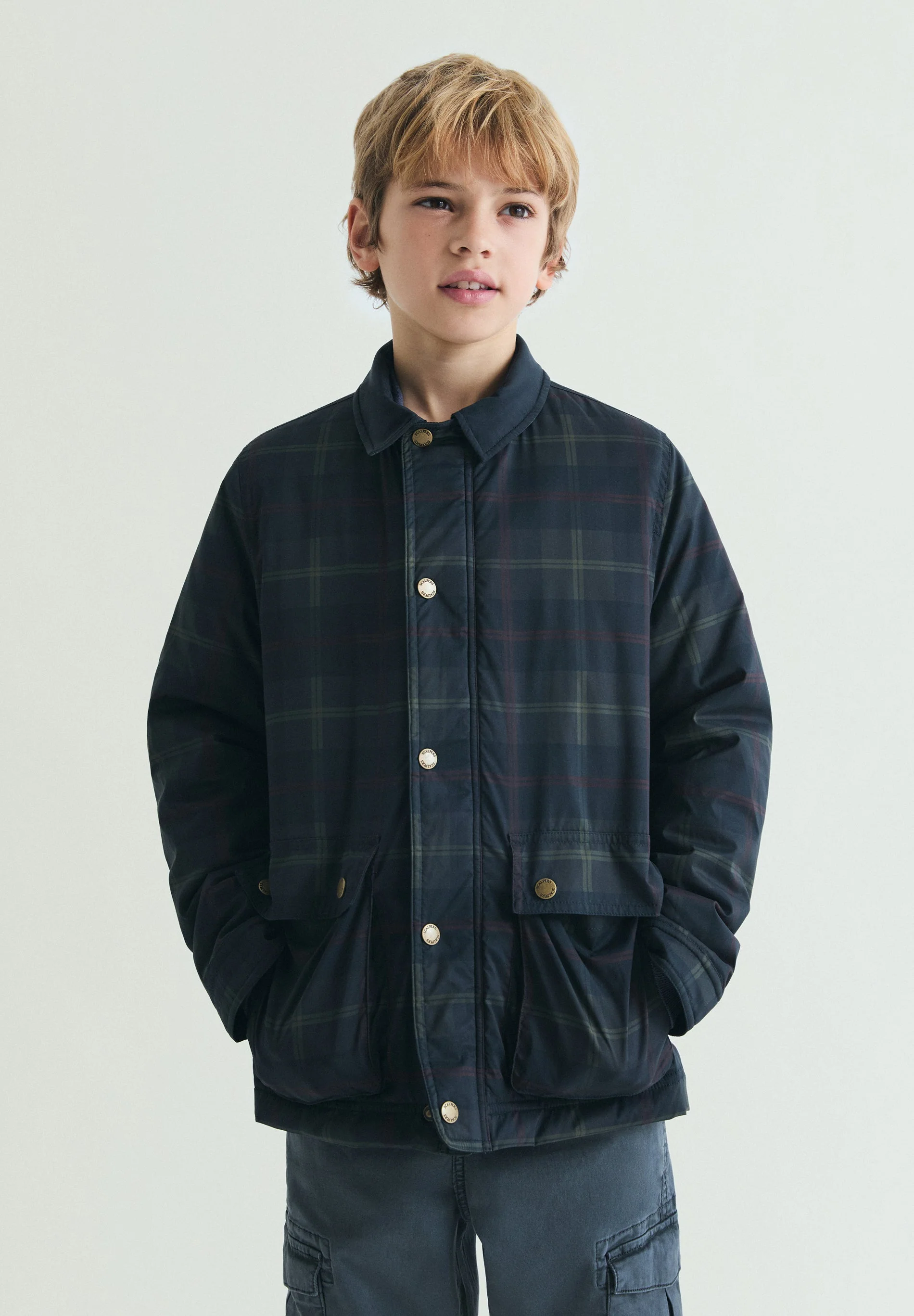 CARDIGAN ENCERADO XADREZ - Image 3