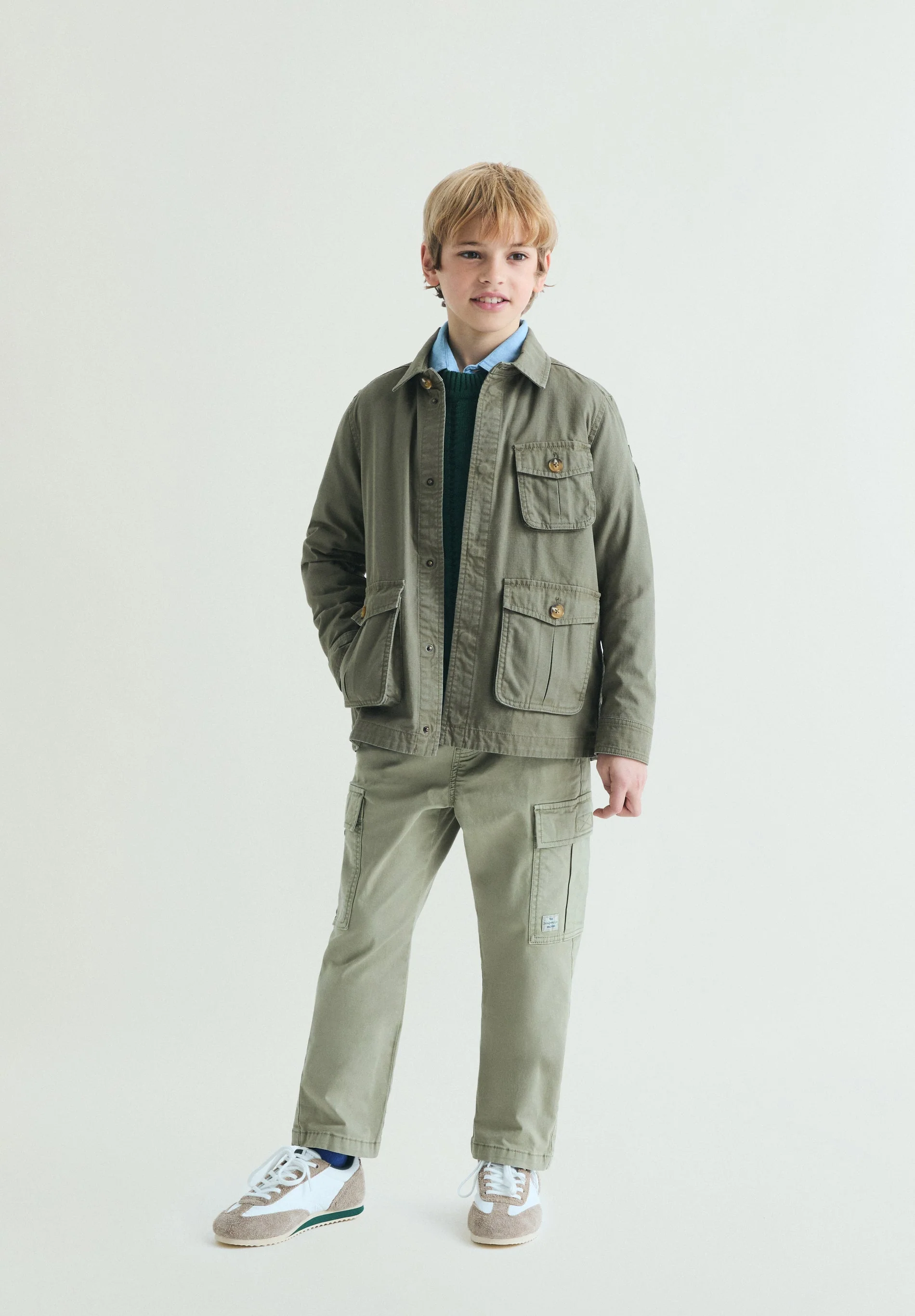 CARDIGAN COM BOLSOS SAFARI - Image 4