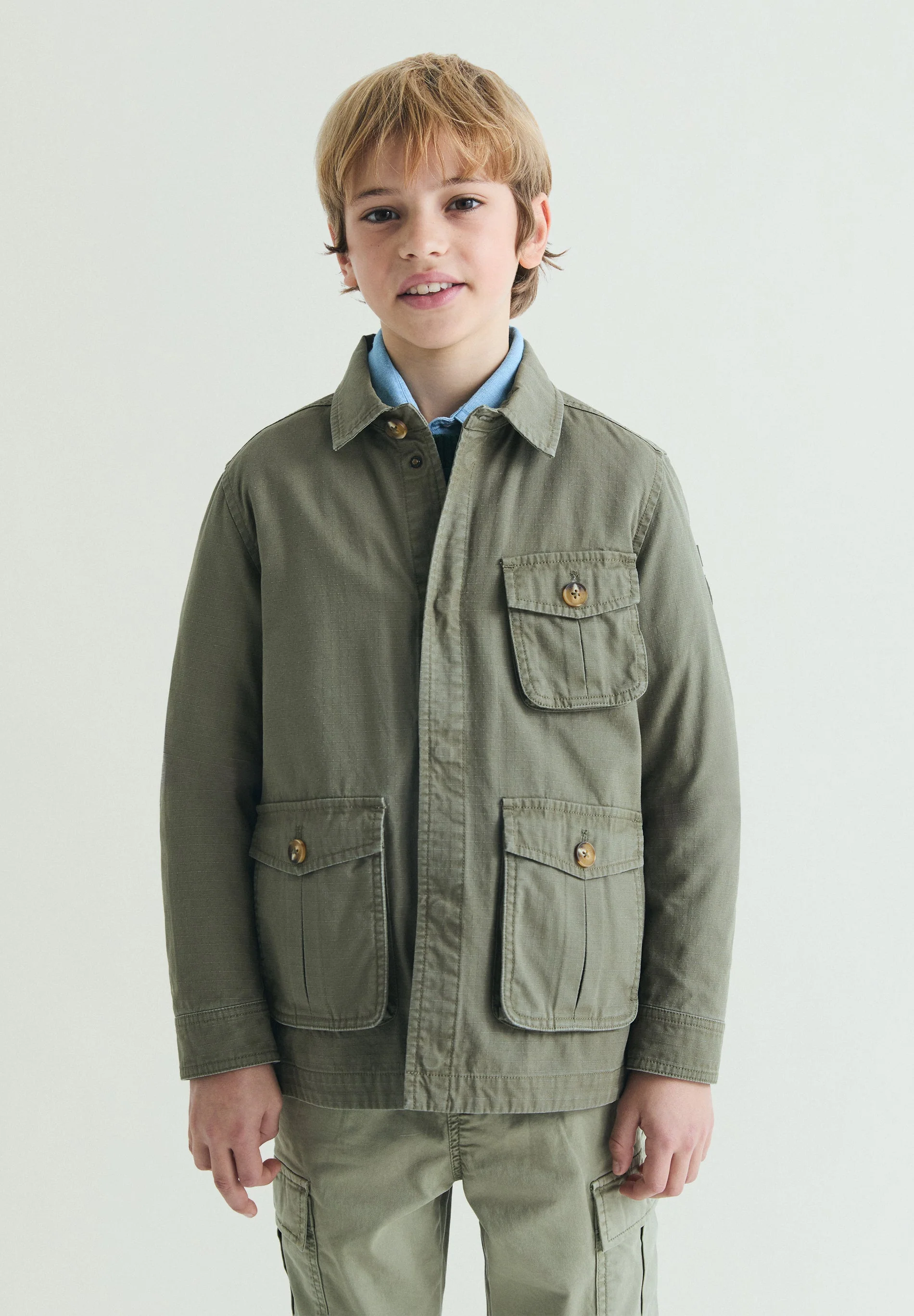 CARDIGAN COM BOLSOS SAFARI - Image 5