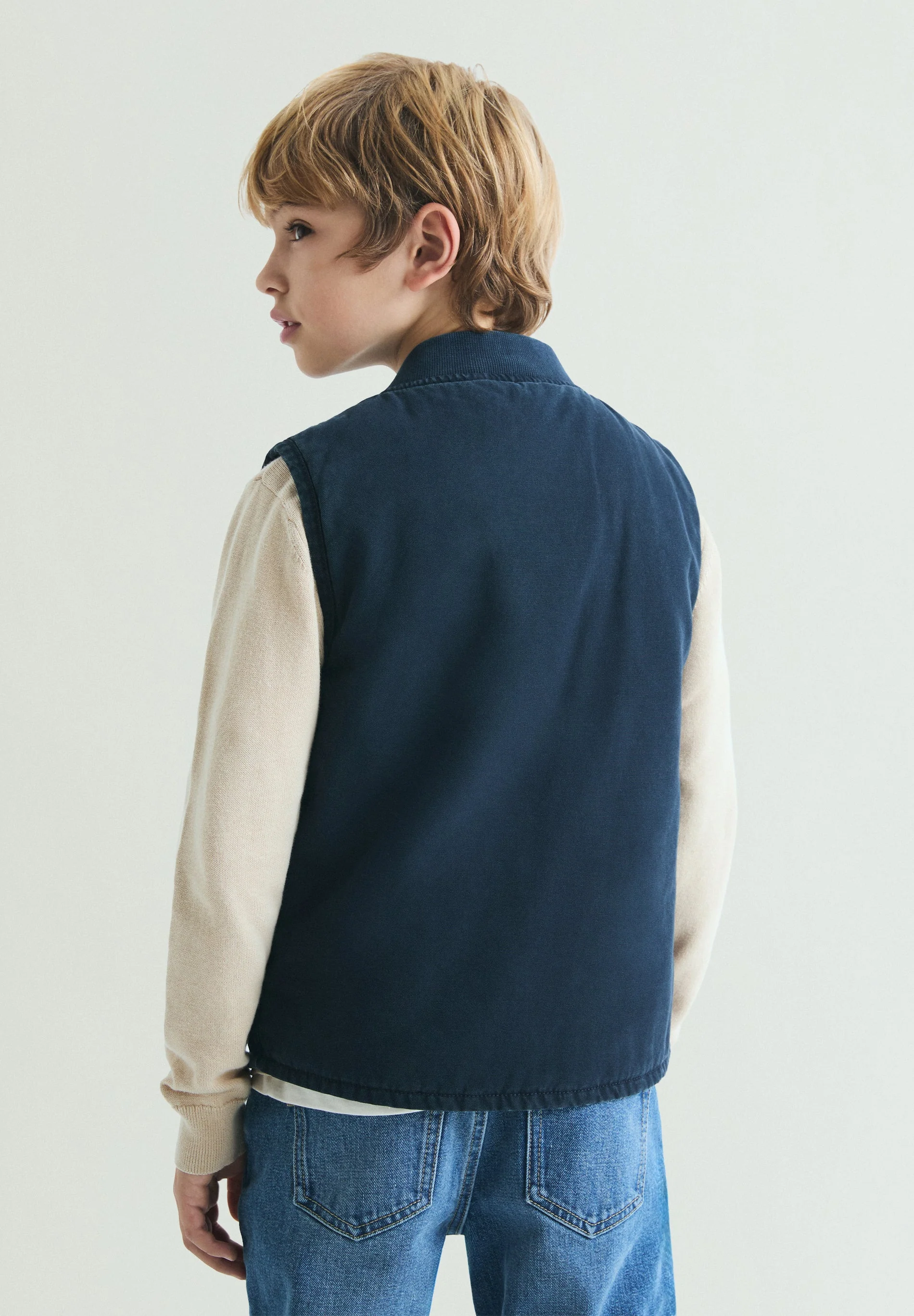 COLETE DENIM COM FECHO DE CORRER - Image 4