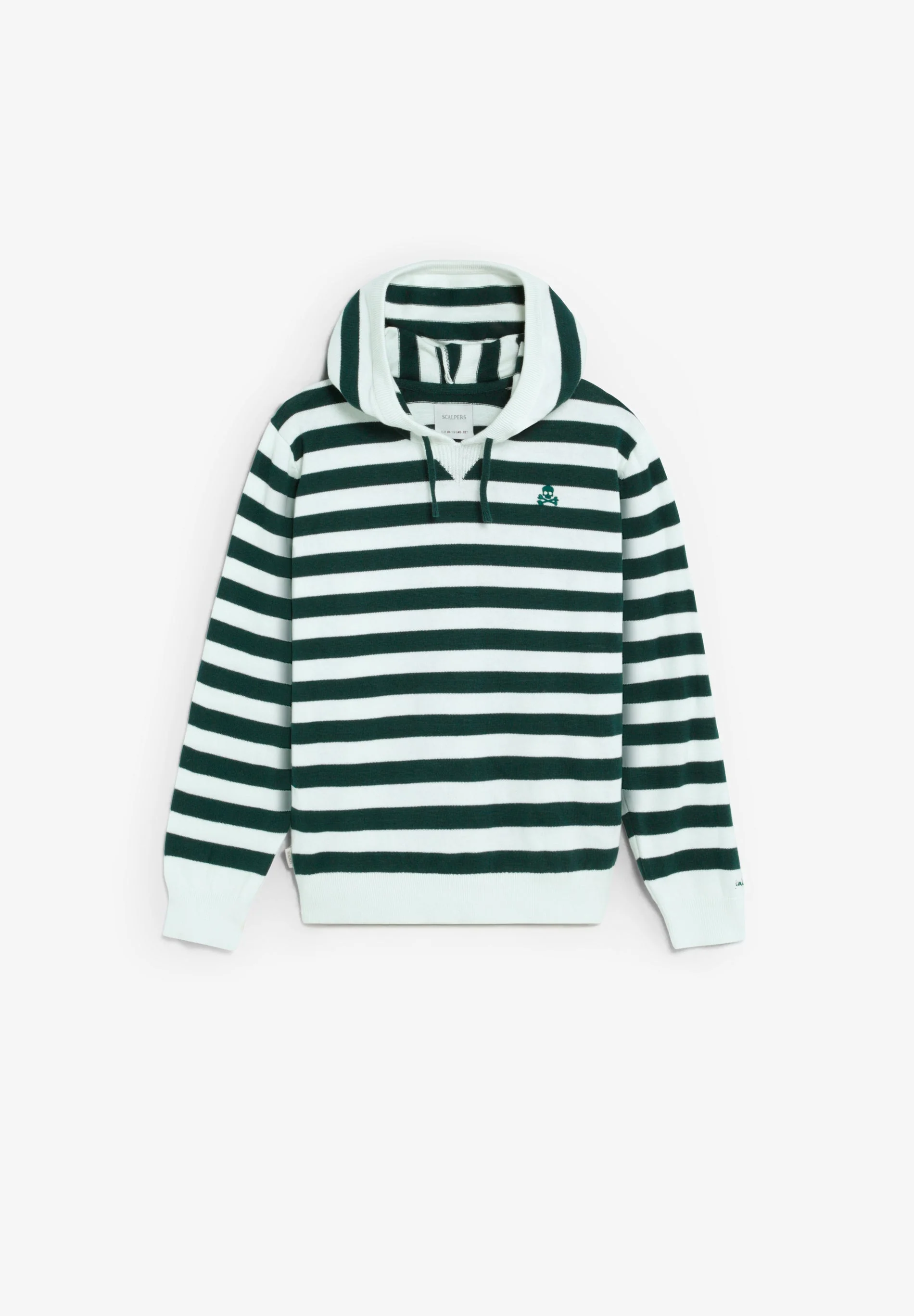 SWEATER COM CAPUZ ÀS RISCAS - Image 6