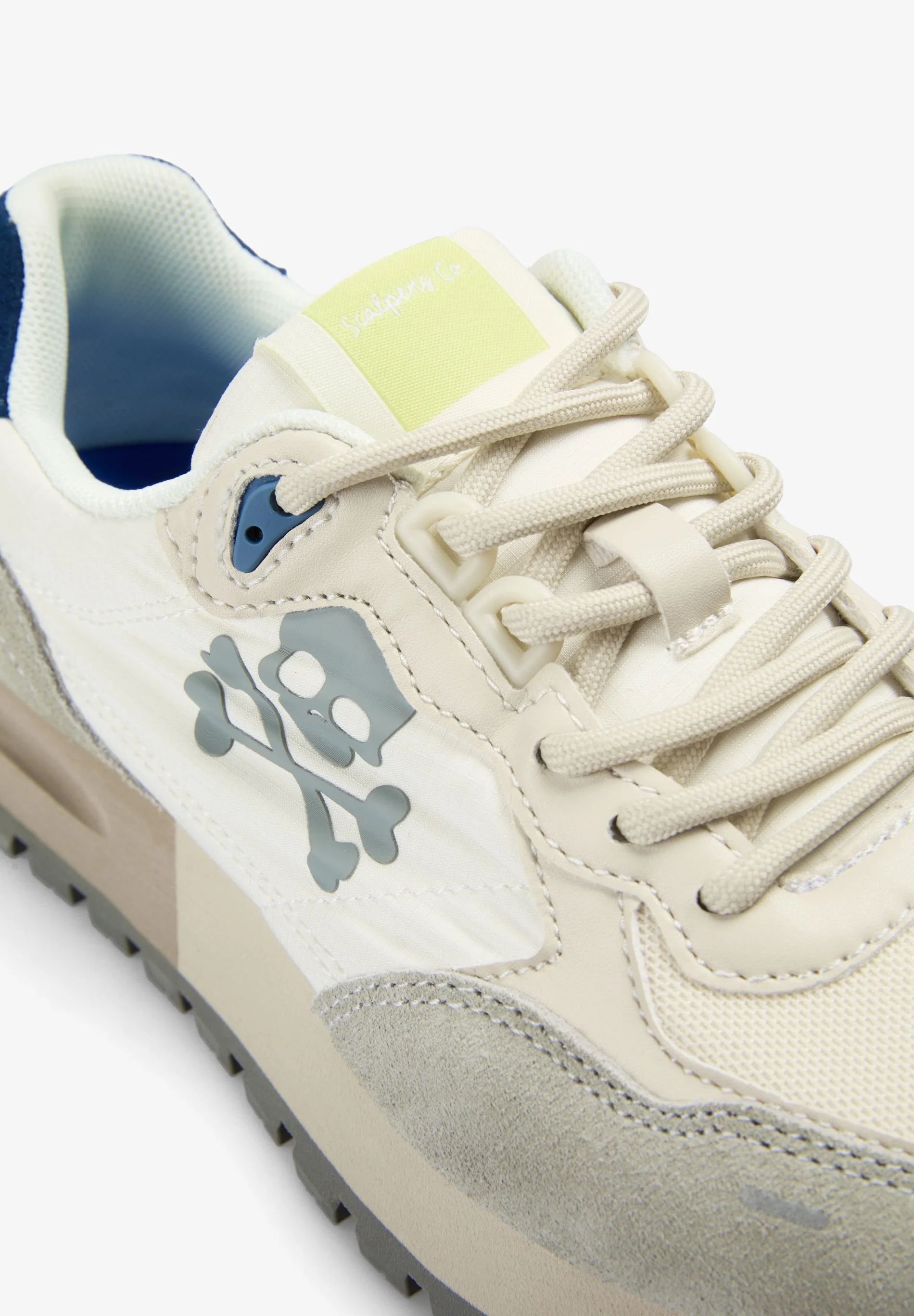 SAPATILHAS SKULL EM CONTRASTE AZUL - Image 6