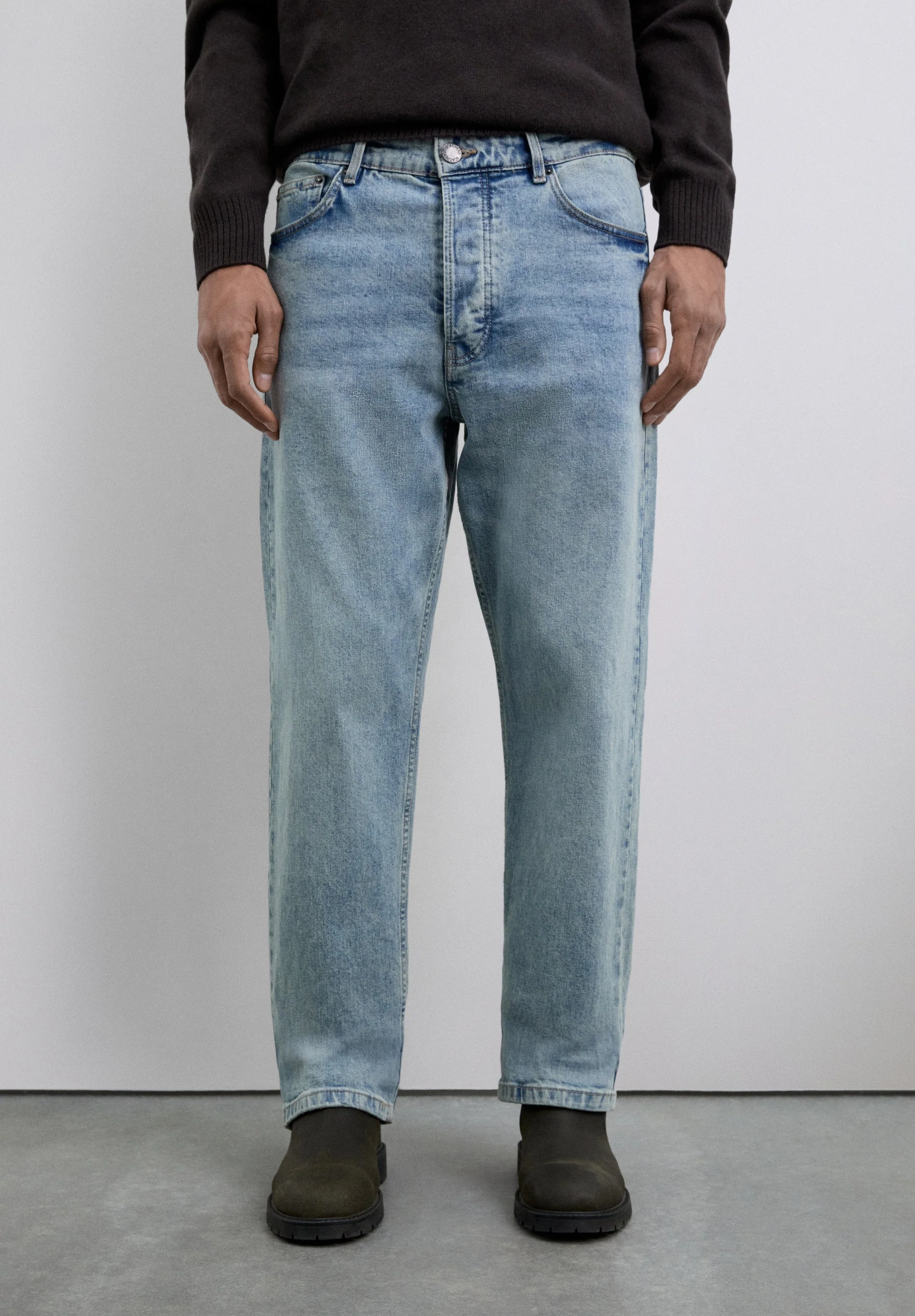 CALÇAS JEANS REGULAR FIT - Image 3